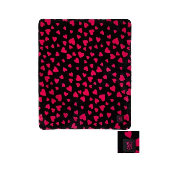 Victoria Secret Plush Blanket 2024 Valentines Day - Picture 4 of 4